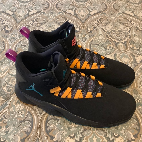 New Air Jordan Super fly MVP BHM LaMarcus Aldridge Sz 17 Super RARE - Picture 3 of 9